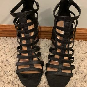 Strappy Express heels